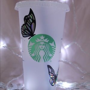 Butterfly Starbucks Cold Cup